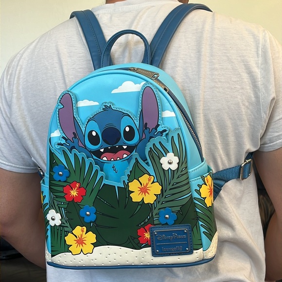 Loungefly | Bags | Authentic Loungefly Stitch Backpack | Poshmark